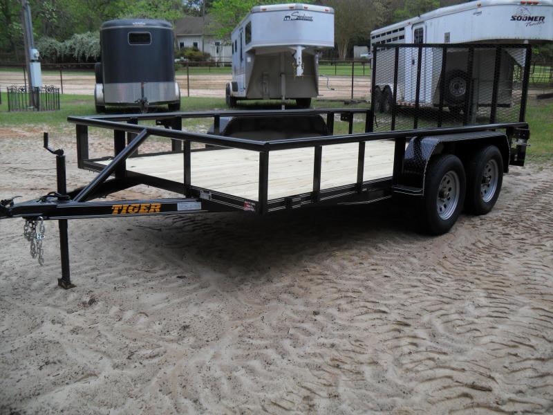 2020 Tiger 14' x 83" Tandem axle pipe top Utility Trailer 2020 Tiger 14' x 83" Tandem axle pipe top Utility Trailer