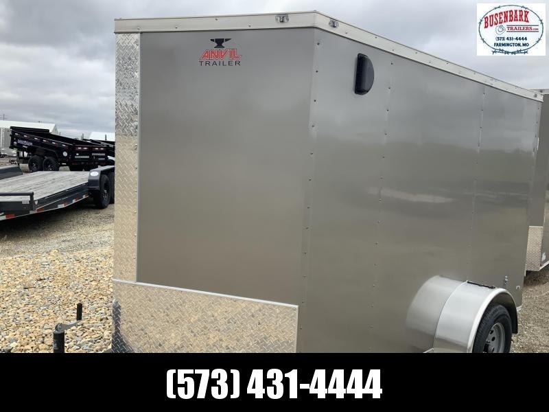 Anvil AT6X10SA Enclosed Cargo Trailer PEWTER Anvil AT6X10SA Enclosed Cargo Trailer PEWTER