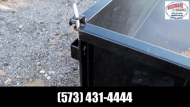 60" X 10' Tandem Axle Single Ram Dump Trailer USED 60" X 10' Tandem Axle Single Ram Dump Trailer USED