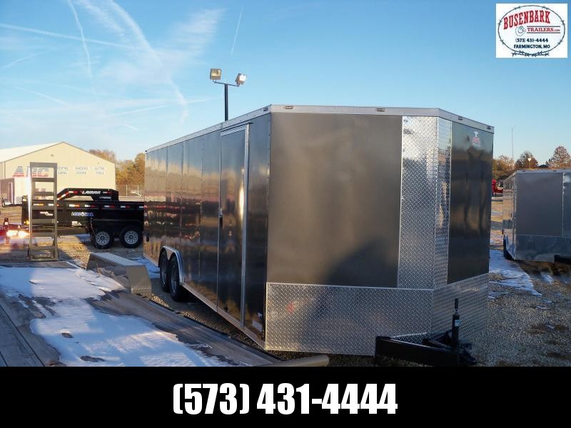 Anvil Charcoal Enclosed Cargo Trailer AT85X24TA3 Anvil Charcoal Enclosed Cargo Trailer AT85X24TA3