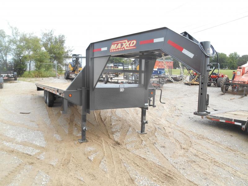2019 Maxxd Trailers Gooseneck Flatbed With Singles Equipment Trailer 2019 Maxxd Trailers Gooseneck Flatbed With Singles Equipment Trailer