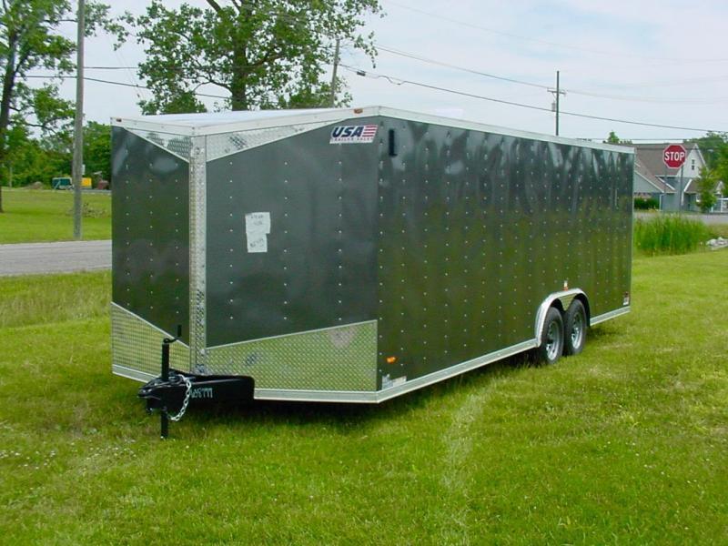 8.5x16 Enclosed Car Hauler - H-Duty 16" on Center 8.5x16 Enclosed Car Hauler - H-Duty 16" on Center