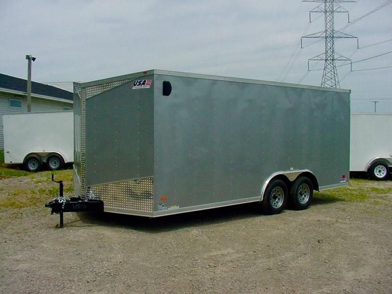 *OLD STOCK 2019* 8.5x16 Enclosed Car Hauler - 16" on Center Construction - Tube Frame *OLD STOCK 2019* 8.5x16 Enclosed Car Hauler - 16" on Center Construction - Tube Frame