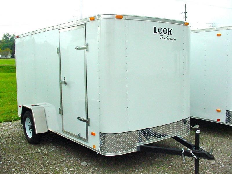 *OLD STOCK* 6x12 LOOK Enclosed Trailer w/ Barn Doors (Single) *OLD STOCK* 6x12 LOOK Enclosed Trailer w/ Barn Doors (Single)