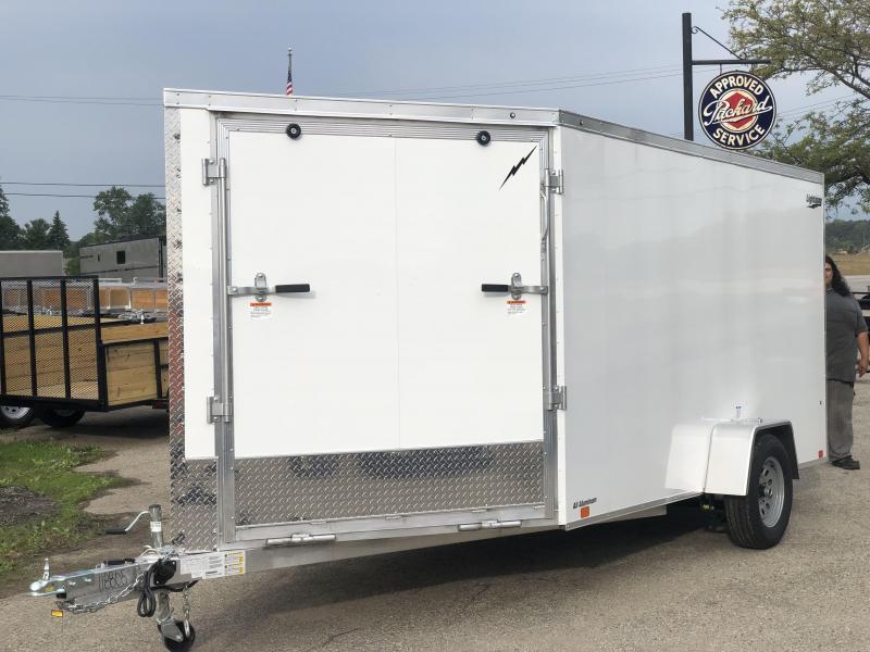 2020 Lightning Trailers 7 X 17 Aluminum Snowmobile Trailer 2020 Lightning Trailers 7 X 17 Aluminum Snowmobile Trailer