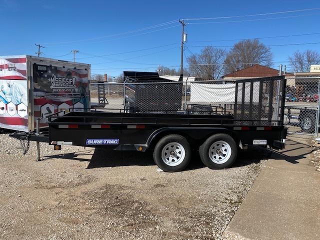 Rental - 2015 Sure-Trac 7 X 14 TA Steel High Side Utility Trailer Rental - 2015 Sure-Trac 7 X 14 TA Steel High Side Utility Trailer