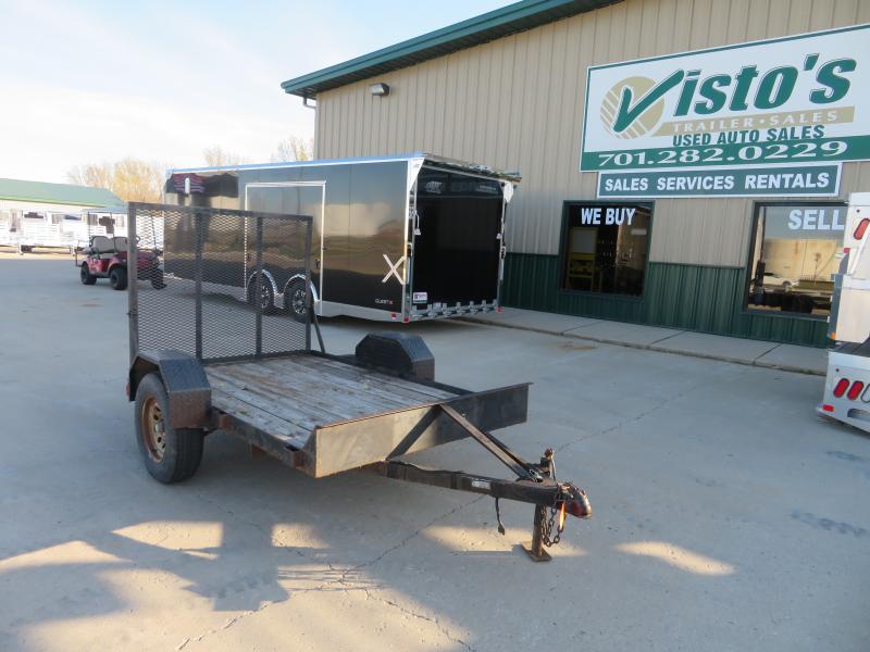2000 Fechtner 5'X8' Utility Trailer 5'X8' Utility 2000 Fechtner 5'X8' Utility Trailer 5'X8' Utility