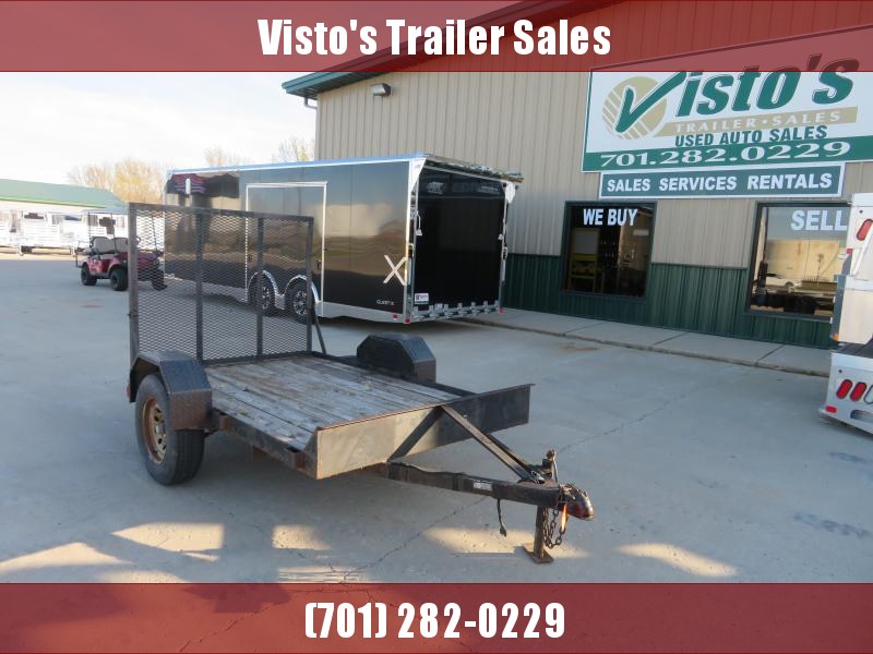 2000 Fechtner 5'X8' Utility Trailer 5'X8' Utility 2000 Fechtner 5'X8' Utility Trailer 5'X8' Utility