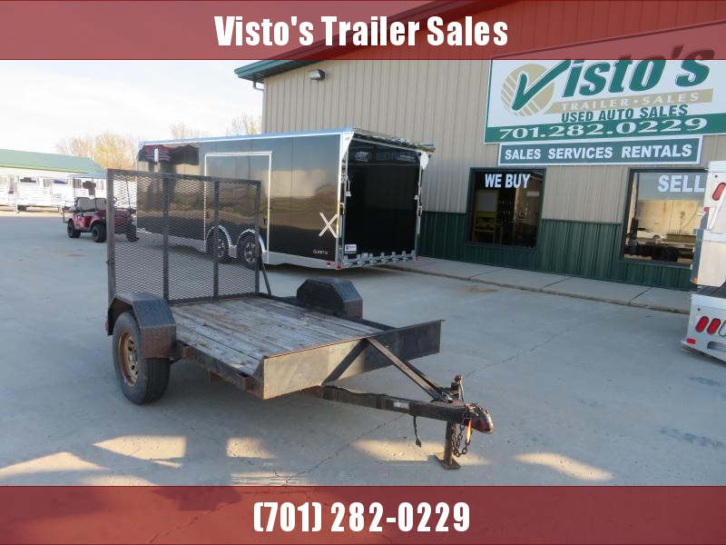2000 Fechtner 5'X8' Utility Trailer 5'X8' Utility 2000 Fechtner 5'X8' Utility Trailer 5'X8' Utility