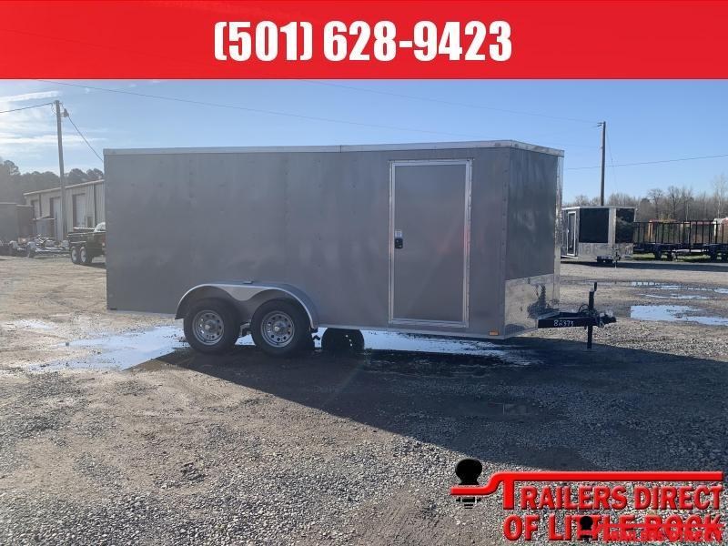 2019 Doolittle Trailer Mfg Razorback 7X16TA Pewter Ramp Door Enclosed Cargo Trailer 2019 Doolittle Trailer Mfg Razorback 7X16TA Pewter Ramp Door Enclosed Cargo Trailer