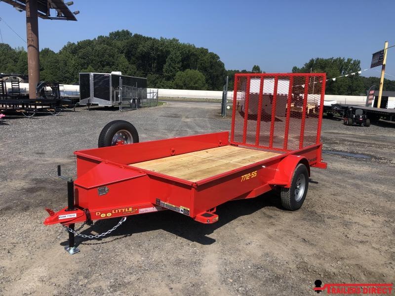 2020 DooLitttle Trailers Solid Side 77x12 S/A Utility Trailer 2020 DooLitttle Trailers Solid Side 77x12 S/A Utility Trailer