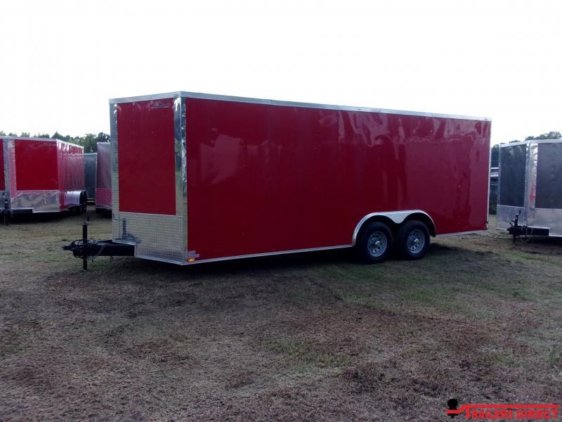 2018 Doolittle Razorback 8.5x20TA3 Red Ramp Door Enclosed Cargo Trailer 2018 Doolittle Razorback 8.5x20TA3 Red Ramp Door Enclosed Cargo Trailer