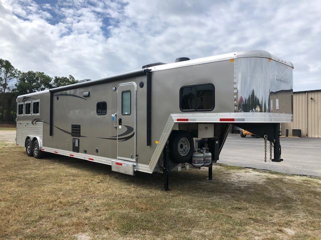 2020 Merhow Trailers 8 wide 3 horse w/18lq superslide Horse Trailer 2020 Merhow Trailers 8 wide 3 horse w/18lq superslide Horse Trailer