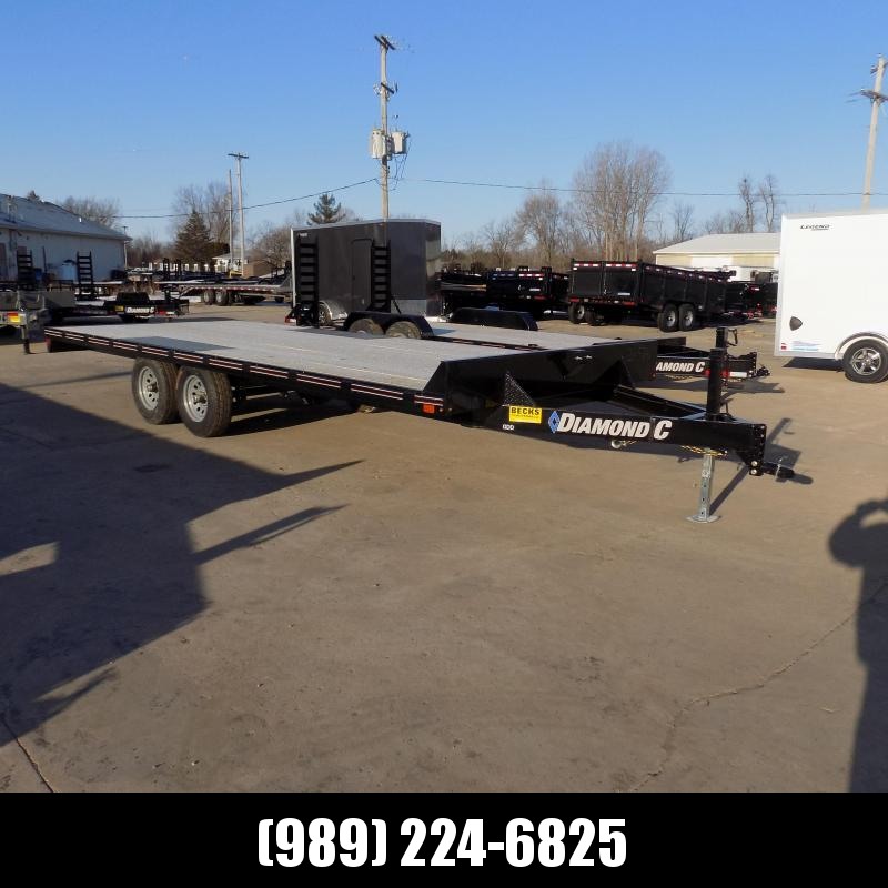 Diamond C Trailers 102" x 20' Deckover Equipment Trailer For Sale Diamond C Trailers 102" x 20' Deckover Equipment Trailer For Sale