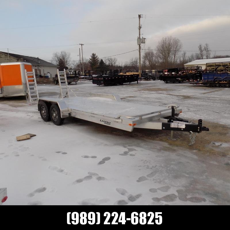 New Legend 7' x 20' Aluminum Equipment Trailer For Sale - Payment from $123/mo. W.A.C - Best Deal Guarantee New Legend 7' x 20' Aluminum Equipment Trailer For Sale - Payment from $123/mo. W.A.C - Best Deal Guarantee