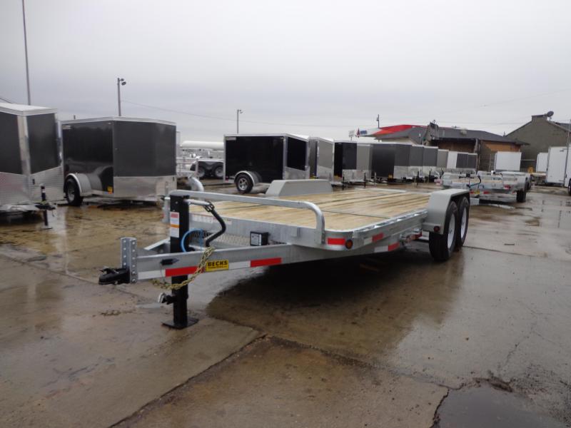 New Galvanized 83" x 20' Tilt Deck Equipment Trailer New Galvanized 83" x 20' Tilt Deck Equipment Trailer