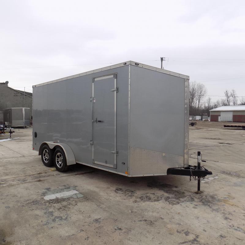 Used 2019 Qualitec 7' x 16' Enclosed Cargo Trailer For Sale Used 2019 Qualitec 7' x 16' Enclosed Cargo Trailer For Sale