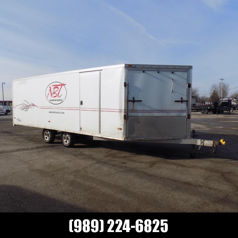 Used Ameralite 8.5' x 25' Deckover Snowmobile Trailer For Sale Used Ameralite 8.5' x 25' Deckover Snowmobile Trailer For Sale