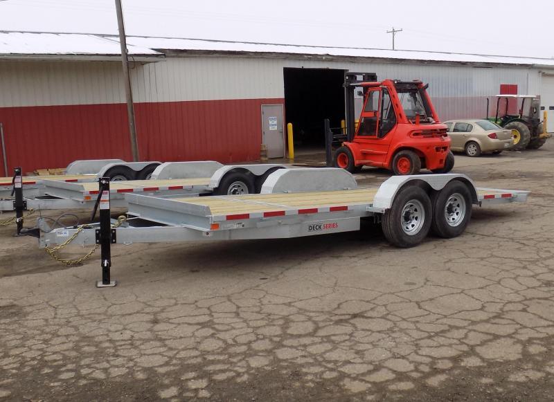 New Galvanized 81" x 20' Tilt Deck Equipment Trailer - Corrosion Resistant - $0 Down & Payments From $109/mo. W.A.C. New Galvanized 81" x 20' Tilt Deck Equipment Trailer - Corrosion Resistant - $0 Down & Payments From $109/mo. W.A.C.