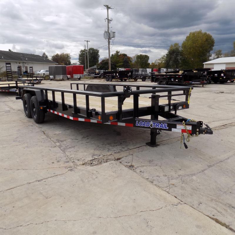 New Load Trail 83" x 20' Open Car/Equipment Trailer - $0 Down & Payments From $125/mo. W.A.C. New Load Trail 83" x 20' Open Car/Equipment Trailer - $0 Down & Payments From $125/mo. W.A.C.