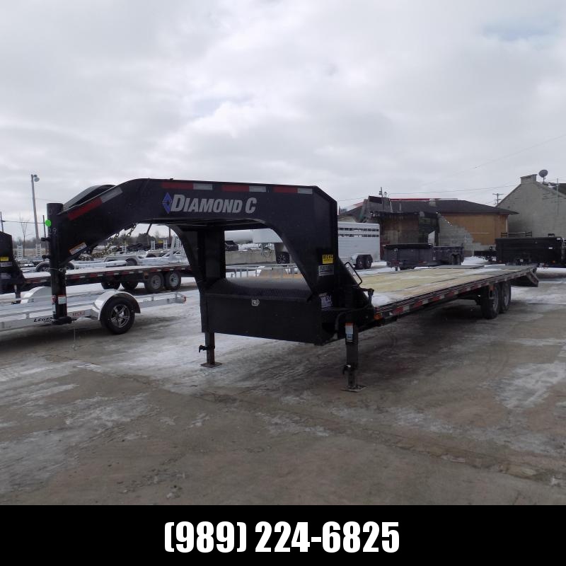 New Diamond C 102" x 30' Gooseneck Trailer W/ Max Ramps - $0 Down & $137/mo. W.A.C. New Diamond C 102" x 30' Gooseneck Trailer W/ Max Ramps - $0 Down & $137/mo. W.A.C.