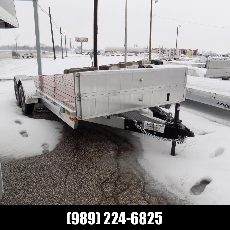 New Legend 7' x 16' Aluminum Open Car Hauler With Torsion Axles New Legend 7' x 16' Aluminum Open Car Hauler With Torsion Axles