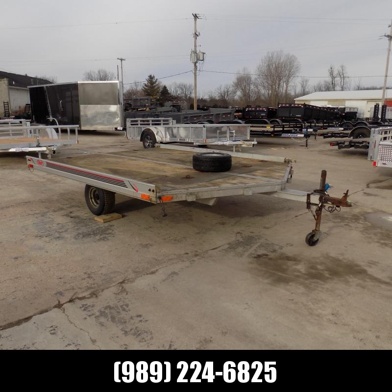 Used R&R 102" x 10' Aluminum Snowmobile Trailer For Sale Used R&R 102" x 10' Aluminum Snowmobile Trailer For Sale