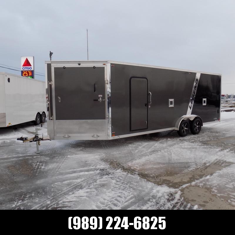 New Legend Explorer 7.5' x 27' Snowmobile Trailer - New 7.5' Wide Model Has NO Interior Wheel Wells! Flexible Financing Options Available New Legend Explorer 7.5' x 27' Snowmobile Trailer - New 7.5' Wide Model Has NO Interior Wheel Wells! Flexible Financing Options Available