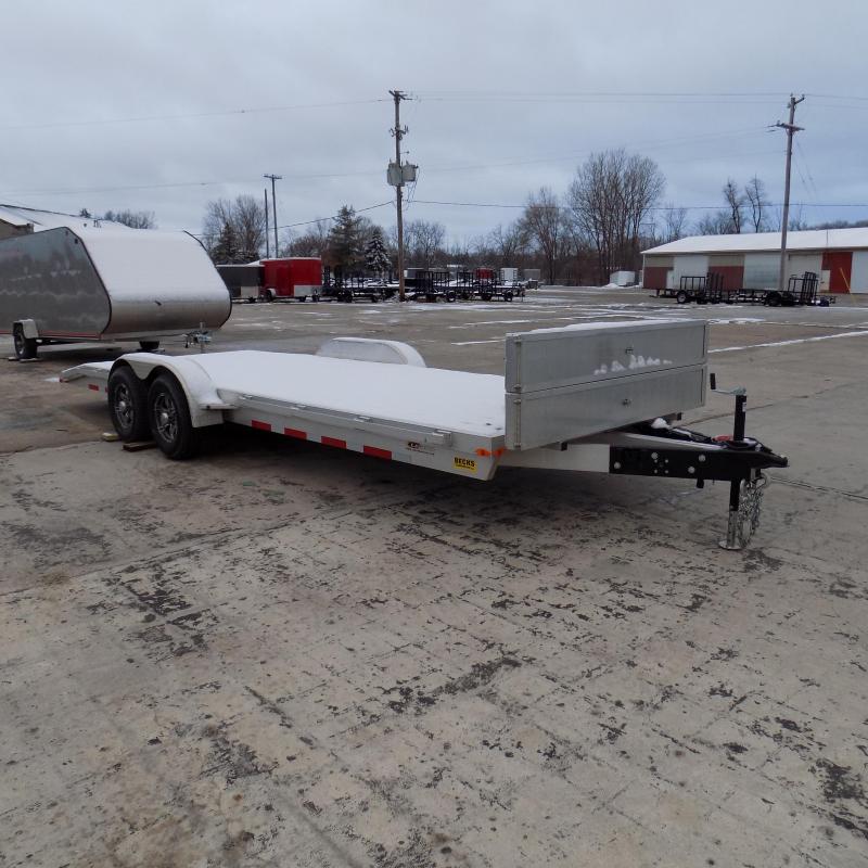 Used 2019 Legend 7' x 22' Aluminum Open Car Hauler For Sale - Like New! Used 2019 Legend 7' x 22' Aluminum Open Car Hauler For Sale - Like New!