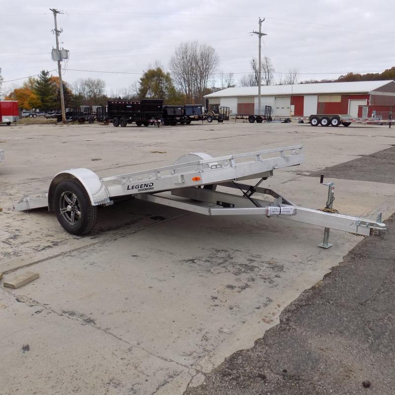New Legend Trailers 7' X 12' Tilt Deck Utility Trailer - Perfect for UTVS, ATVs, Golf Carts, Mowers & More - $0 Down & Payment From $79/mo. W.A.C. New Legend Trailers 7' X 12' Tilt Deck Utility Trailer - Perfect for UTVS, ATVs, Golf Carts, Mowers & More - $0 Down & Payment From $79/mo. W.A.C.