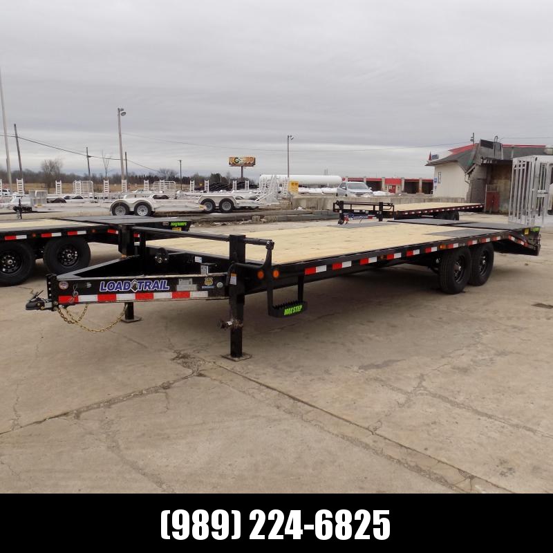 New Load Trail 102" x 24' Deckover Trailer For Sale- $0 Down Payments From $142/mo W.A.C. New Load Trail 102" x 24' Deckover Trailer For Sale- $0 Down Payments From $142/mo W.A.C.