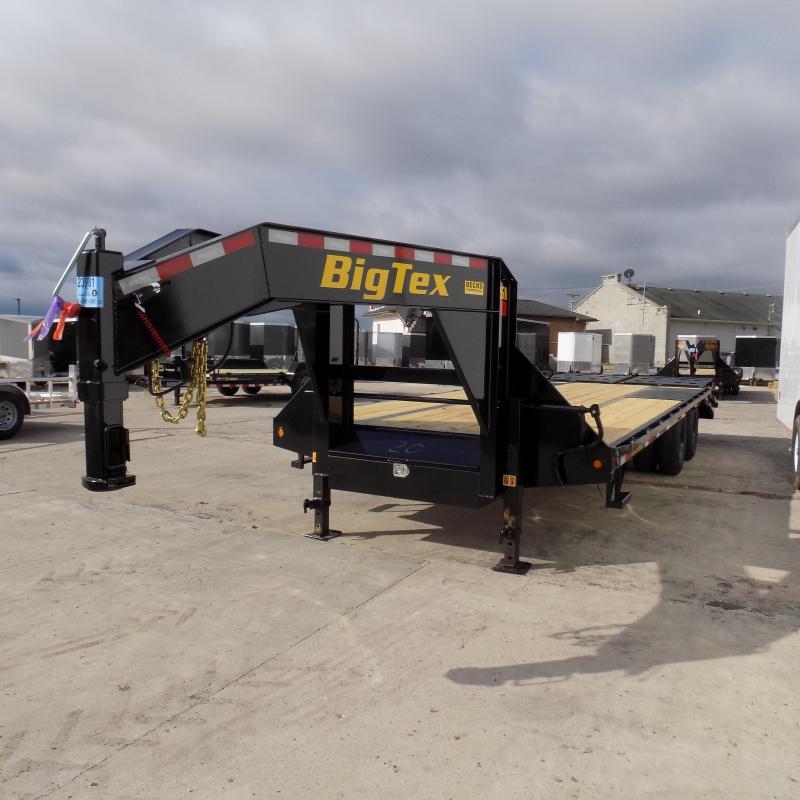 Big Tex 102" x 20' + 5' Gooseneck Equipment Trailer With Mega Ramps Big Tex 102" x 20' + 5' Gooseneck Equipment Trailer With Mega Ramps