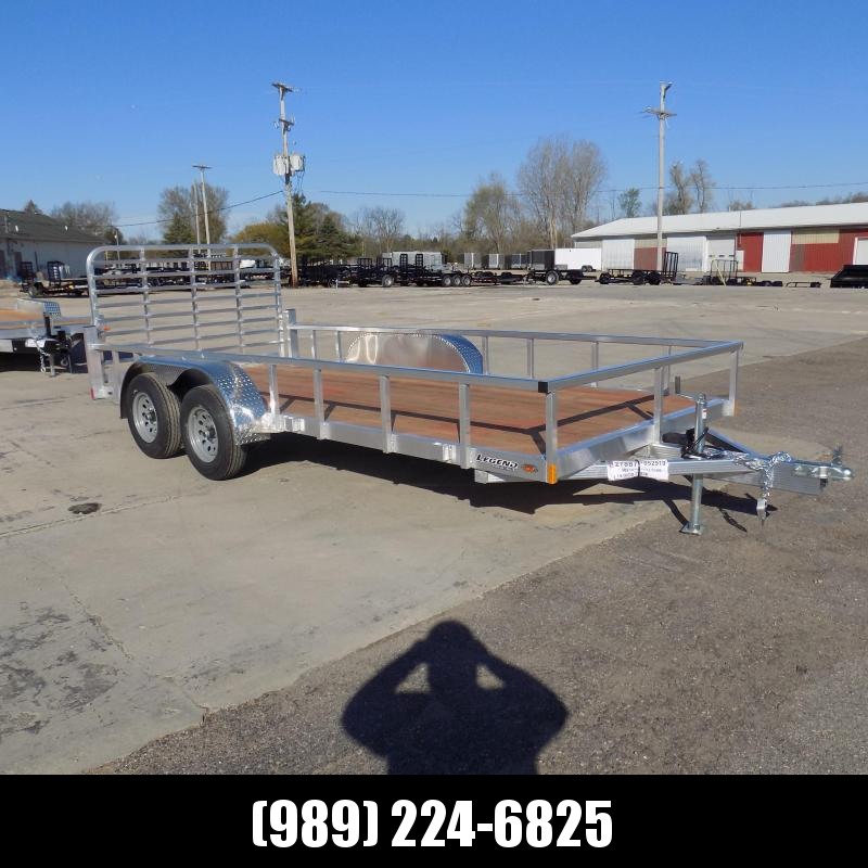 New Legend Open Deluxe 7' x 16' Aluminum Utility - $0 Down & Payments From $99/mo. W.A.C. New Legend Open Deluxe 7' x 16' Aluminum Utility - $0 Down & Payments From $99/mo. W.A.C.