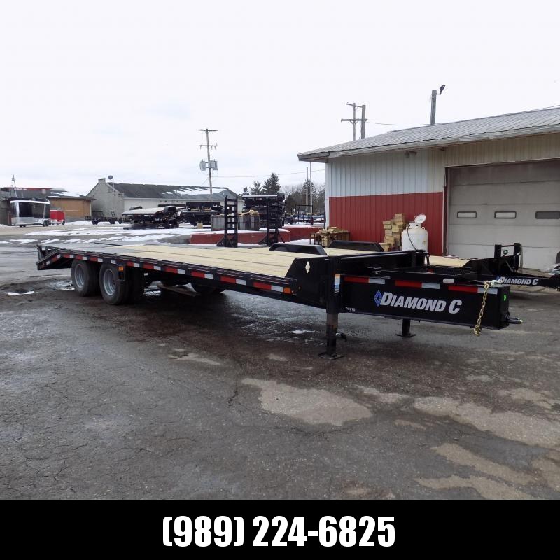 New Diamond C 102" x 25' Equipment Trailer W/ 25K Weight Rating - $0 Down & Payments From $159/mo. W.A.C. New Diamond C 102" x 25' Equipment Trailer W/ 25K Weight Rating - $0 Down & Payments From $159/mo. W.A.C.