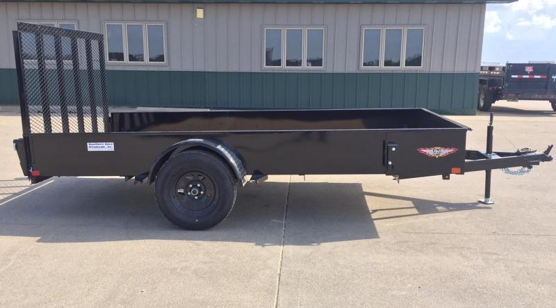 2020 H and H Trailer 82" x 12' Solid Side Utility Trailer 2020 H and H Trailer 82" x 12' Solid Side Utility Trailer