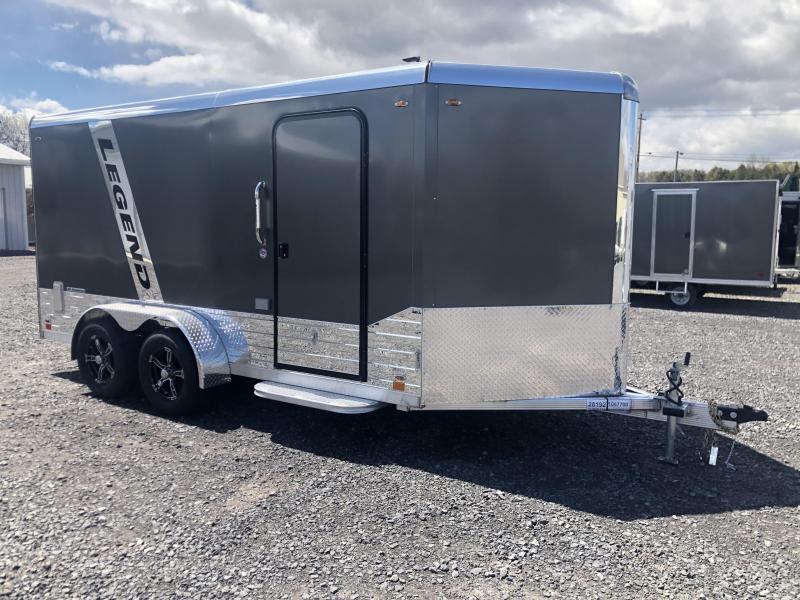 2020 Legend DVN Deluxe 7 X 17 Enclosed Cargo Trailewith 110v 2020 Legend DVN Deluxe 7 X 17 Enclosed Cargo Trailewith 110v
