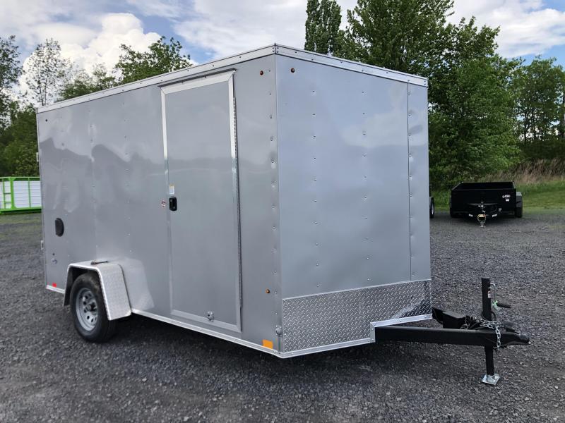 Look 712DLX cargo trailer silver Look 712DLX cargo trailer silver