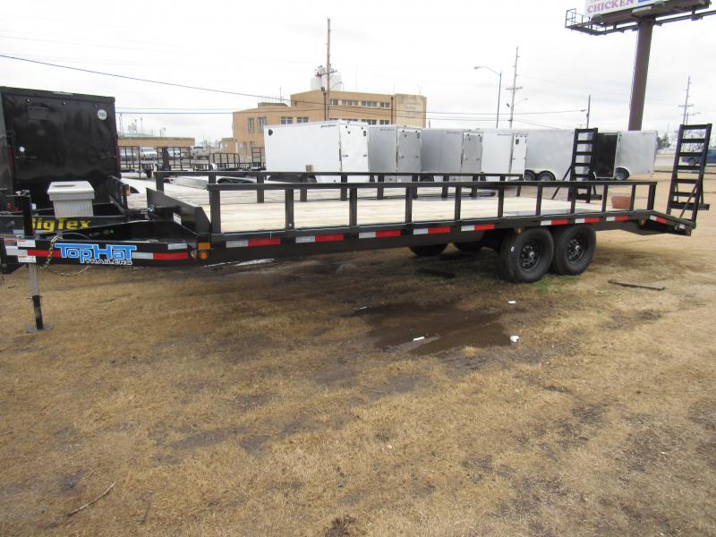 2020 Top Hat Trailers 24' X 96" 14K GVWR Deckover Flatbed Trailer 2020 Top Hat Trailers 24' X 96" 14K GVWR Deckover Flatbed Trailer