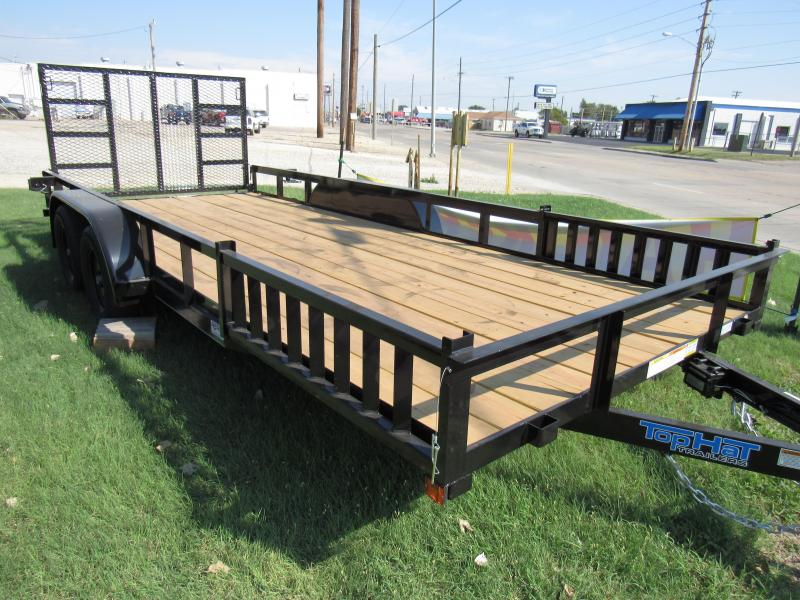 2020 Top Hat Trailers 83 X 18 Econo Angle Tandem Utility Trailer 2020 Top Hat Trailers 83 X 18 Econo Angle Tandem Utility Trailer