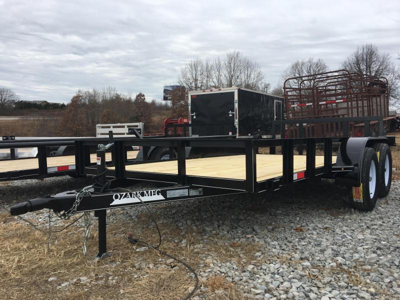 2020 Ozark 76x14 Tandem Axle Utility Trailer Utility Trailer 2020 Ozark 76x14 Tandem Axle Utility Trailer Utility Trailer