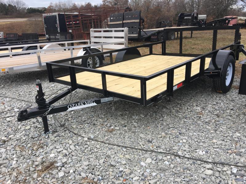 2020 Ozark 76x12 30" Gate Utility Trailer Utility Trailer 2020 Ozark 76x12 30" Gate Utility Trailer Utility Trailer