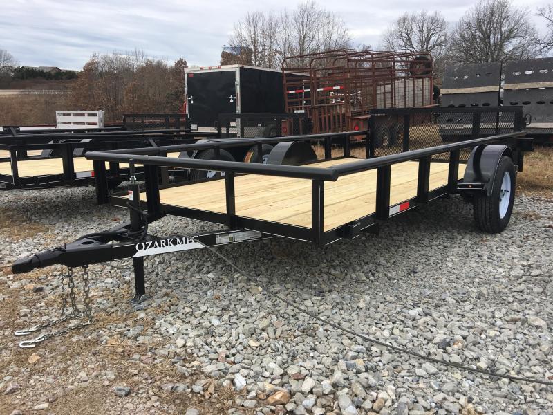 2020 Ozark 76x14 Pipe Top Utility Trailer 2020 Ozark 76x14 Pipe Top Utility Trailer