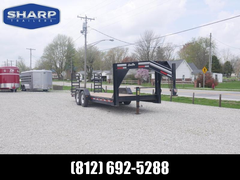2003 CornPro Trailers UT-20H Gooseneck Equipment Trailer 2003 CornPro Trailers UT-20H Gooseneck Equipment Trailer