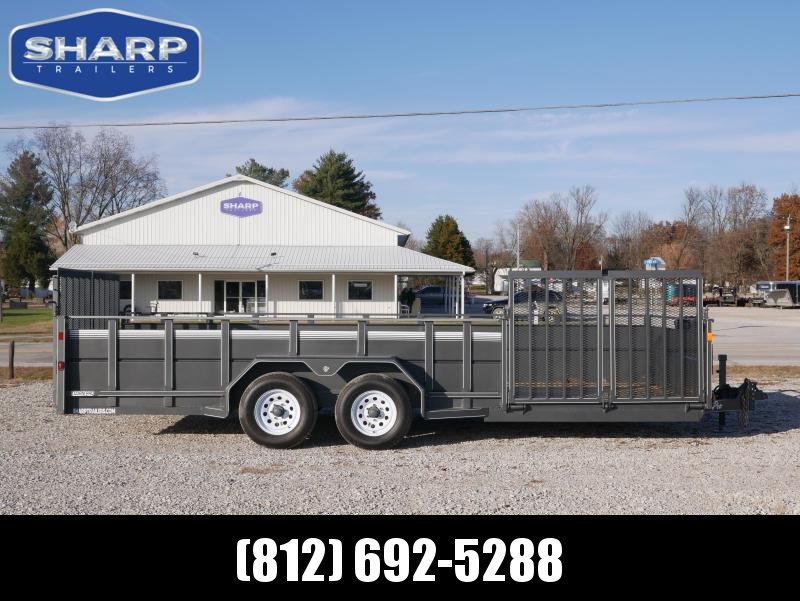 2018 CornPro UT-20 L Side Package Side Ramp Utility Trailer 2018 CornPro UT-20 L Side Package Side Ramp Utility Trailer
