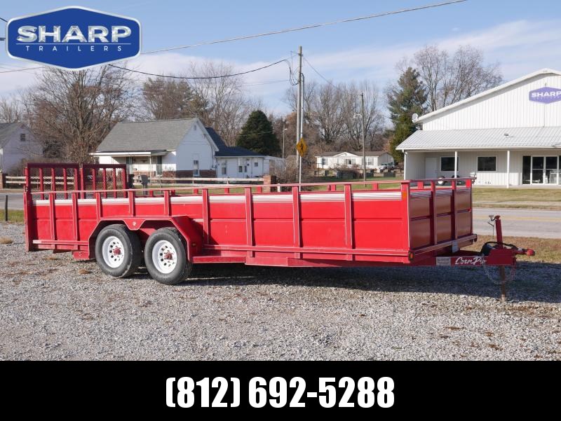 2007 CornPro UT-20 L Model High Side Utility Trailer 2007 CornPro UT-20 L Model High Side Utility Trailer