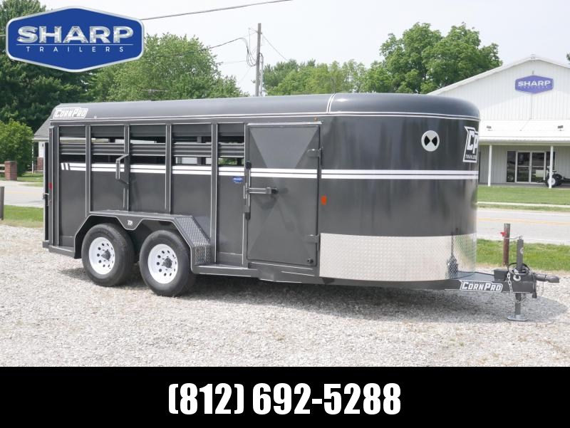 2020 CornPro SB 16 6S Ramp Livestock Trailer 2020 CornPro SB 16 6S Ramp Livestock Trailer