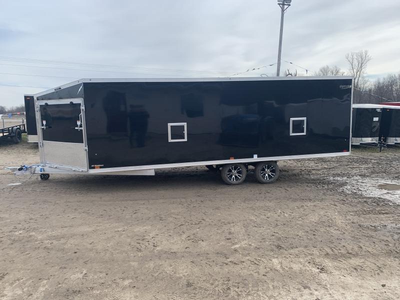 Lightning Trailers Lightning 102x23 Snowmobile trailer Black Lightning Trailers Lightning 102x23 Snowmobile trailer Black