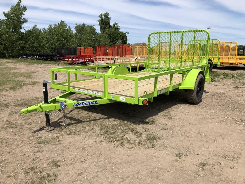 Load Trail SE Saftey Green 77x12 Utility Trailer Load Trail SE Saftey Green 77x12 Utility Trailer
