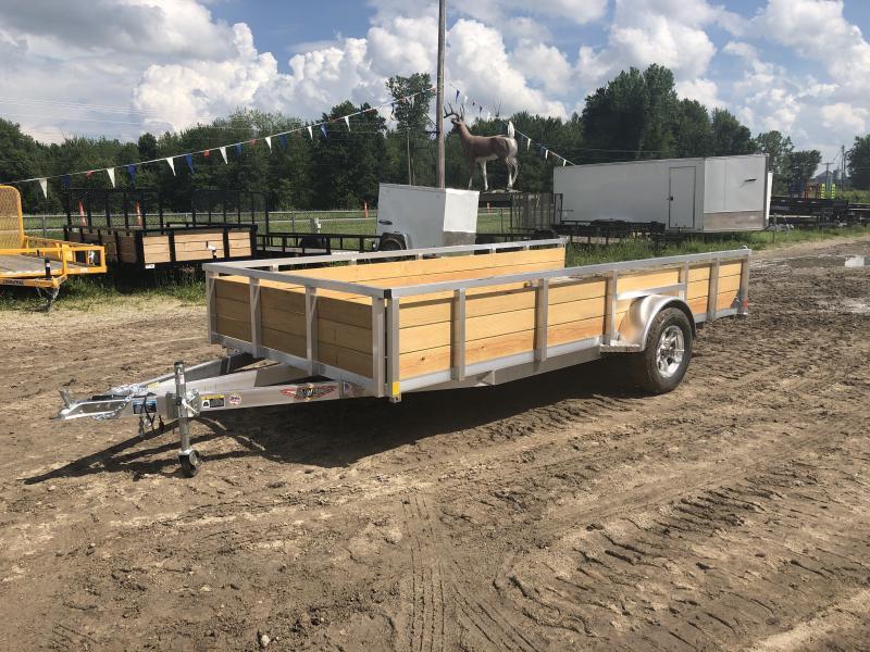 H and H Trailer 82x14 Aluminum Woodside H and H Trailer 82x14 Aluminum Woodside