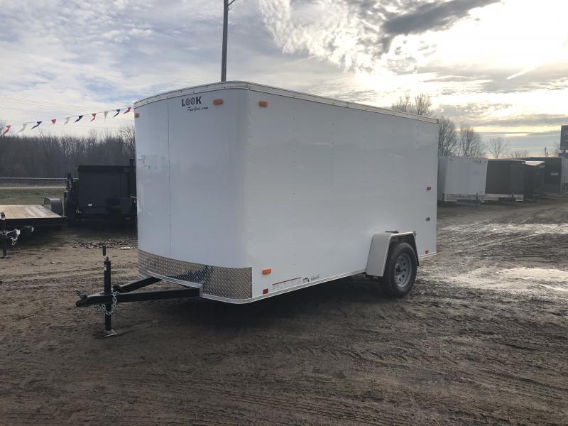 Look Trailers 6x12 Barn Door Enclosed Cargo Trailer Look Trailers 6x12 Barn Door Enclosed Cargo Trailer